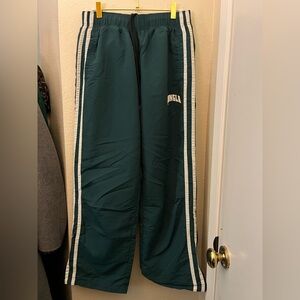 YoungLA Green Track Pants Size Medium